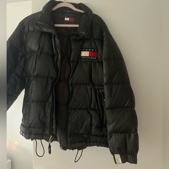 VINTAGE Tommy Hilfiger Puffer Jacket - Picture 2 of 3